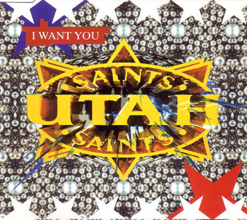 Utah Saints - I Want You  (Import CD single) Used