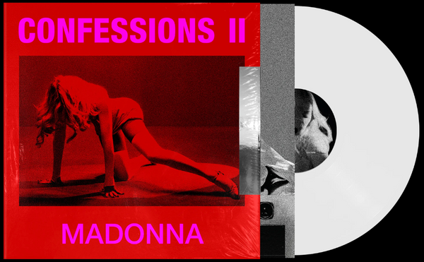 Madonna - Confessions II (Indie Exclusive, Colored Vinyl, White, Alternate Cover + Postcards) LP - New (Pre-Order)