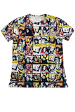 Madonna - BURNING UP mens XL Short sleeve shirt