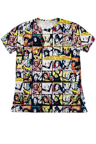 Madonna - BURNING UP mens XL Short sleeve shirt