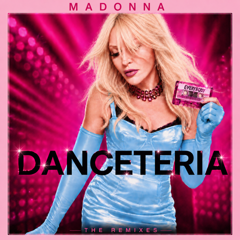 MADONNA - DANCETERIA (The Remixes) DJ Service CD Single - New (Pre-order)