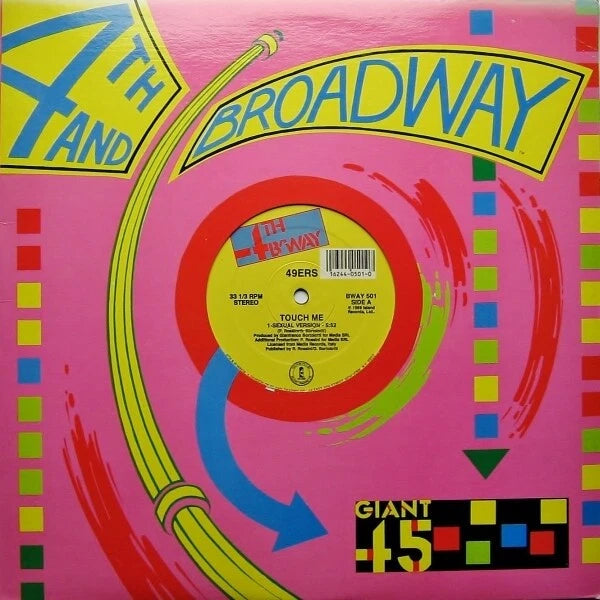 49ers  Touche Me / Don't You Love Me (Two 12" singles) LP Vinyl - Used