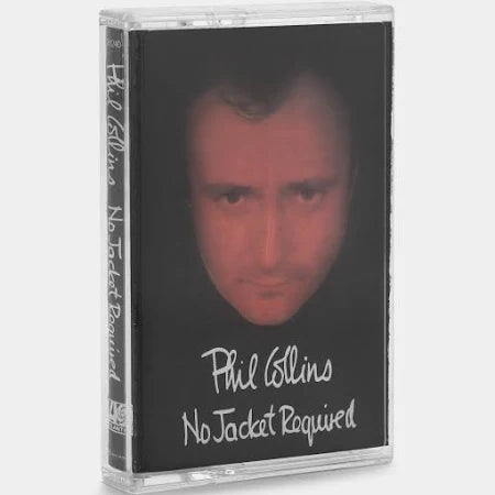 Phil Collins No Jacket Required Cassette tape - used