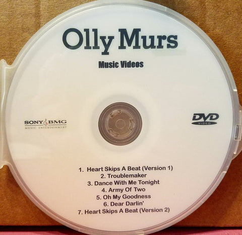 Olly Murs - Music Videos - DVD