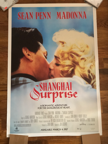 Madonna -Shanghai Surprise - 1986 Original 27X40 Movie Poster