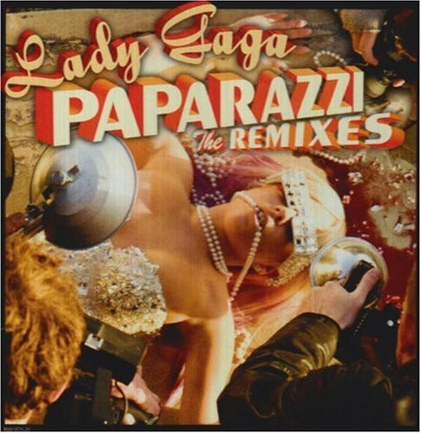 Lady Gaga - Paparazzi: The Remixes CD Maxi Single Used