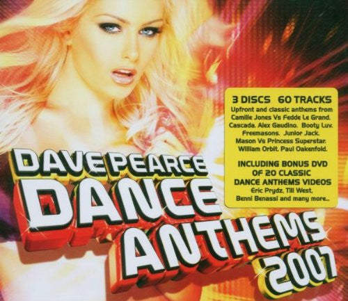 Dance Anthems Spring 2007 (Import) Dave Pearce 2CD +  DVD (PAL)