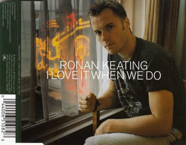 Ronan Keating - I Love It When We Do - IMPORT CD Single - New