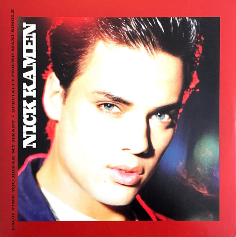 Nick Kamen - Each Time Your Break My Heart (REMIX EP) CD single - Dj service