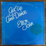 Elton John ‎- Get Up And Dance - PROMO Blue LP Vinyl - Used