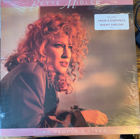 Bette Midler - SOME PEOPLE'S LIVES 1990 Original LP - Still Factory Sealed!  New