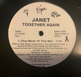 Janet Jackson - Together Again 2xLP PROMO 12" single  Vinyl - Used