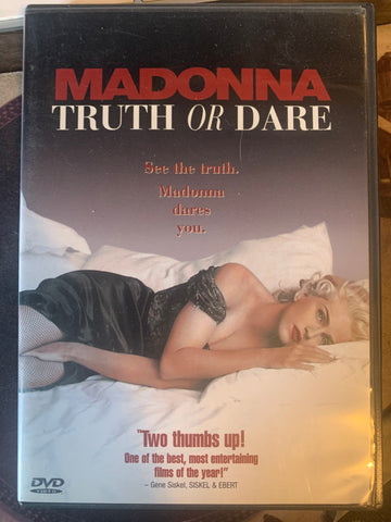 Madonna - TRUTH OR DARE DVD (1st pressing) New