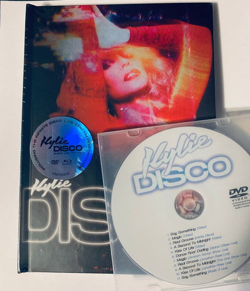 KYLIE MINOGUE - DISCO: Guest List Edition (Deluxe Limited) 3CDs/DVD/Blu-ray Box Set - New + FREE Video DVD Promo