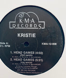 Kristine W (Kristie) - Head Games Promo 12" 80s Lp Vinyl - Used