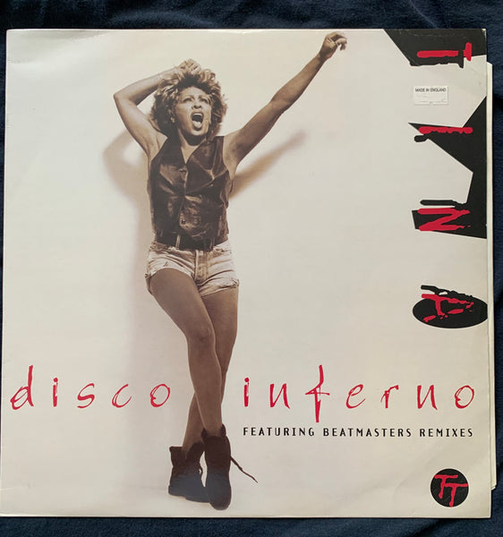 Tina Turner - DISCO INFERNO   UK Original 12" Lp Vinyl - Used