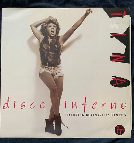 Tina Turner - DISCO INFERNO   UK Original 12" Lp Vinyl - Used