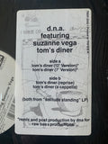 D.N.A ft: Suzanne Vega - Tom's Diner -12" LP VINYL - Used