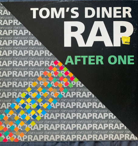 After One -  Tom's Diner Rap - Import 12" LP VINYL - Used