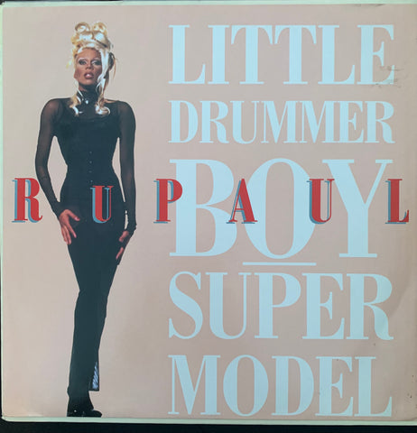 Ru Paul - Little Drummer Boy / Supermodel UK 12" LP Vinyl  - Used