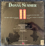 Donna Summer - This Time I Know It's For Real 12" remix LP VINYL  - Used