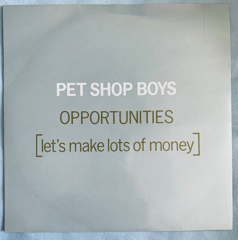 Pet Shop Boys - Opportunities (Import 45 record) 7" - used