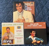 Elvis Presley - 45 record EP's (Set of 3) 7" Vinyl - Used