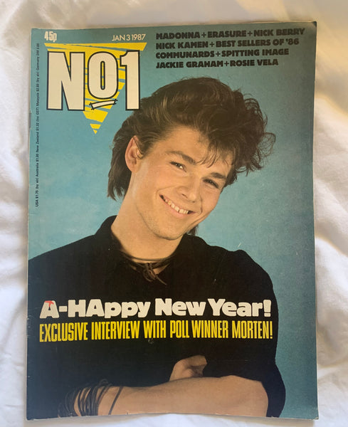 A-Ha / Madonna - NO.1 Music Magazine 1987 - Used