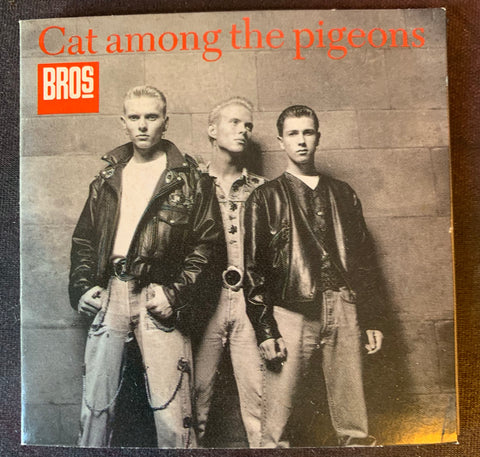 BROS - Cat Among The Pigeons  3" Minidisc  CD single - Used