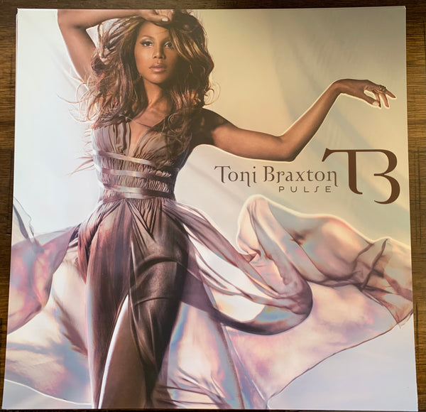 Toni Braxton  - PROMO FLAT 12x12"  - PULSE  -Used