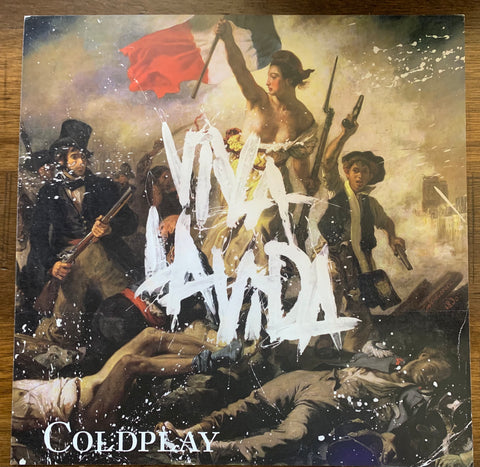 Coldplay - PROMO FLAT 12x12"  - Viva La Vida  -Used