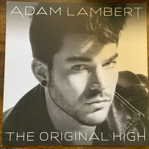 Adam Lambert - PROMO FLAT 12x12"  - The Original High  -Used