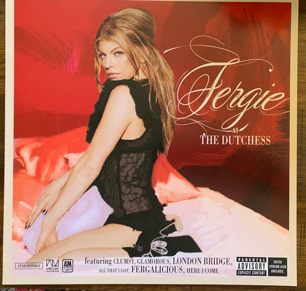 Fergie  - PROMO FLAT 12x12"  -The Dutchess  -Used