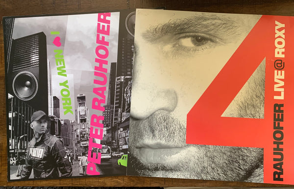 Peter Rauhofer  - 2 PROMO FLATS 12x12"  - LIVE @ Roxy & I Love Miami  -Used