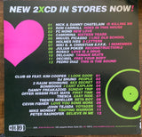 Peter Rauhofer  - 2 PROMO FLATS 12x12"  - LIVE @ Roxy & I Love Miami  -Used