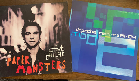 Depeche Mode / Dave Gahan - 2 PROMO FLATs 12x12  -Used