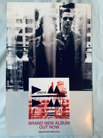 Depeche Mode - DELTA MACHINE double sided  promo poster 11x17