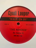 Cyndi Lauper  - WALK ON BY  Promo 12" remix LP Vinyl - Used