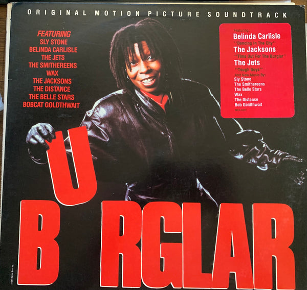 Burglar  Soundtrack LP Vinyl - 80s (Belinda Carlisle, The Jacksons++) - Used