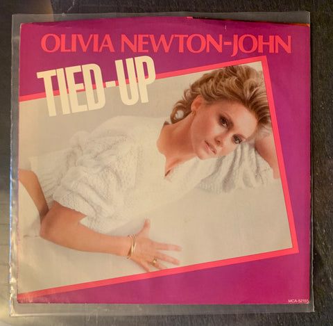 Olivia Newton-John ----  TIED UP  45 record 7" vinyl - Used