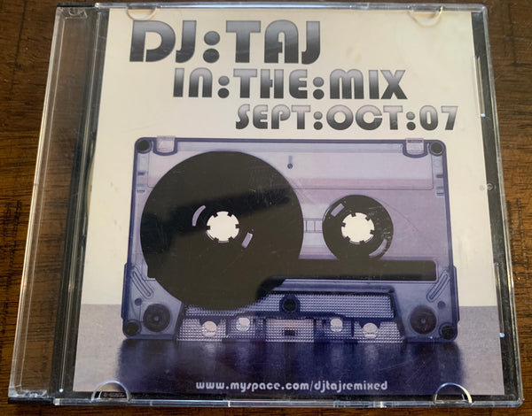 DJ TAJ -- In The Mix Sept. '07 CD - Used