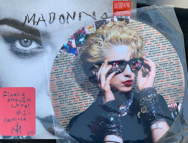 Madonna -  Finally Enough Love 2X LP  (Indie Exclusive) Black Vinyl & Slipmat - *USA orders only