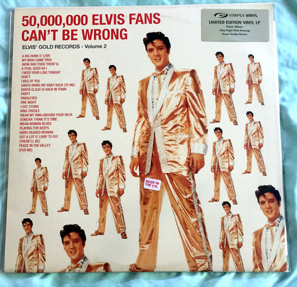 Elvis Presely - 50,000,000 Elvis fans can't be wrong LP VINYL