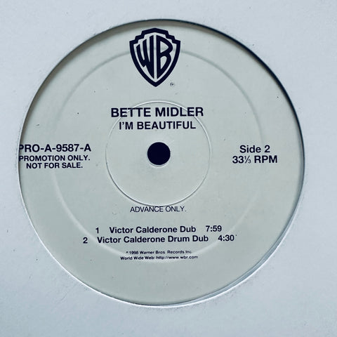 Bette Milder - I'm Beautiful  (PROMO 12" LP)  Victor Calderone Mixes Vinyl - Used