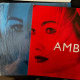 Amber -- Above The Clouds 12" Vinyl + BONUS Album poster Flat cover art - Used