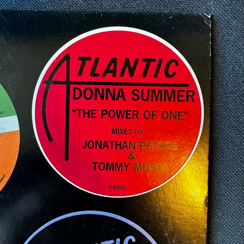 Donna Summer -- The Power Of One (PROMO)  LP Vinyl - Used