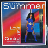 Donna Summer -- Love Is In Control  12" LP Vinyl - Used