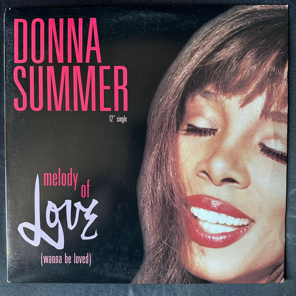 Donna Summer --- Melody Of Love (wanna be loved)  '94 LP  12" Vinyl - Used