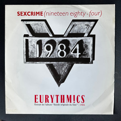 Eurythmics -- Sexcrime (nineteen eighty four)  IMPORT 12" - LP Vinyl - Used