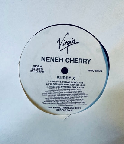 Neneh Cherry - BUDDY X (12" remix PROMO LP VINYL) Used